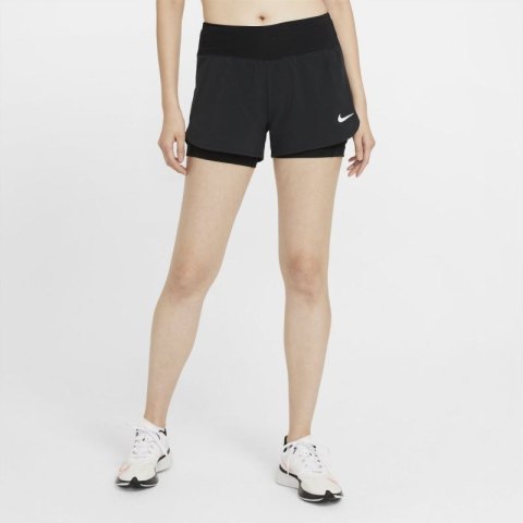 Spodenki biegowe Nike Eclipse Women's 2-In-1 Running Shorts L W CZ9570-010