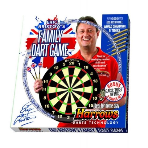 Tarcza Harrows Champion Family Paper Dart Game dwustronna HS-TNK-000013077