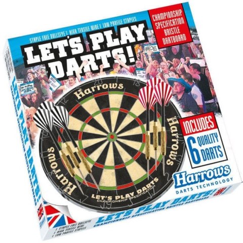 Zestaw Harrows Let's Play Darts Game Set HS-TNK-000013312