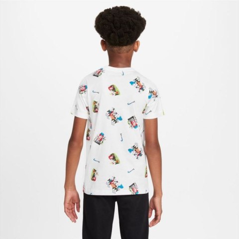 Koszulka Nike Sportswear Tee Aop Jr DQ3856 100