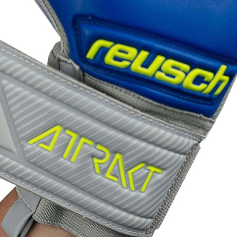 Rękawice bramkarskie Reusch Attrakt Grip Evolution Finger Support Jr 5272820 6006