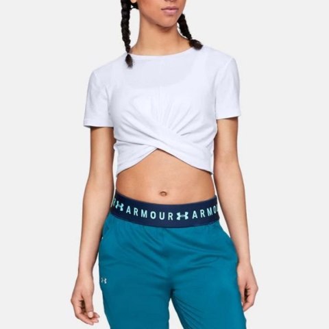 Koszulka Under Armour Lightweight Lux Crop Tee W 1305484-100