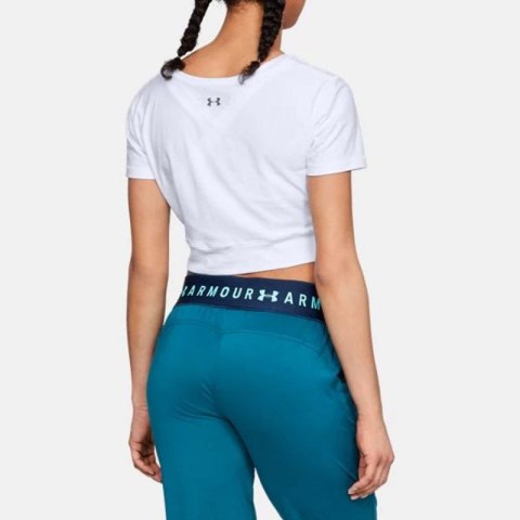 Koszulka Under Armour Lightweight Lux Crop Tee W 1305484-100