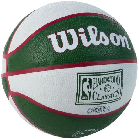 Piłka Wilson NBA Team Retro Milwaukee Bucks Mini Ball WTB3200XBMIL