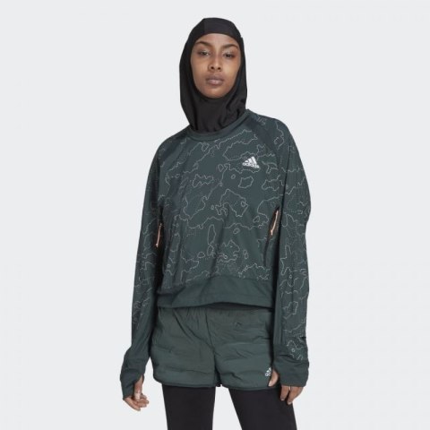 Bluza adidas X-City Running Crewneck Jacket W HC6323