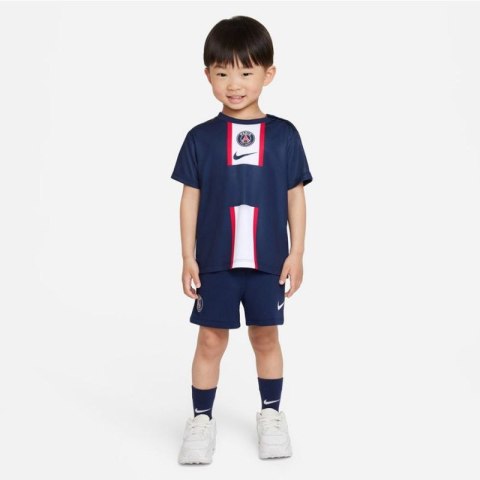 Komplet piłkarski Nike PSG 2022/23 Home Jr DJ7917 411