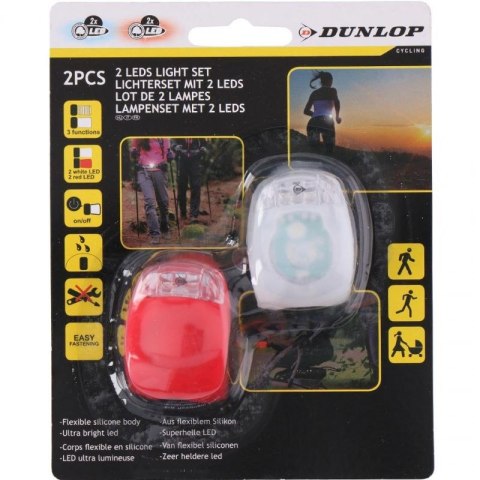 Lampka rowerowa Dunlop Bicycle light led 2 szt. SC 05320