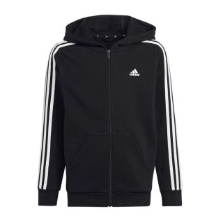 Bluza adidas 3 Stripes FL Full-Zip Hoody Jr HR6331