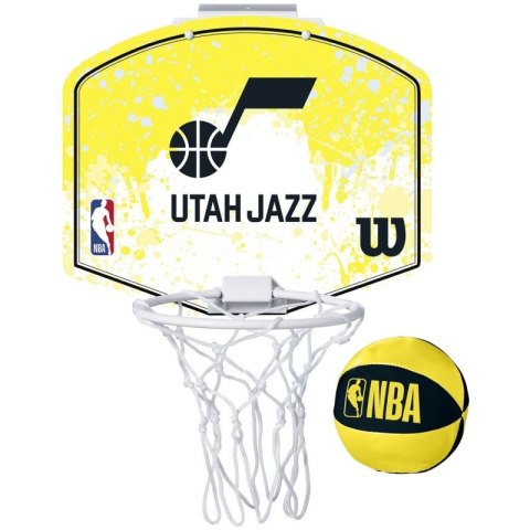 Tablica do koszykówki Wilson NBA Team Utah Jazz Mini Hoop WZ6010102