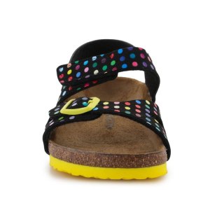 Sandały Birkenstock Colorado Rivet Logo Digital Dots Black Jr 1023611