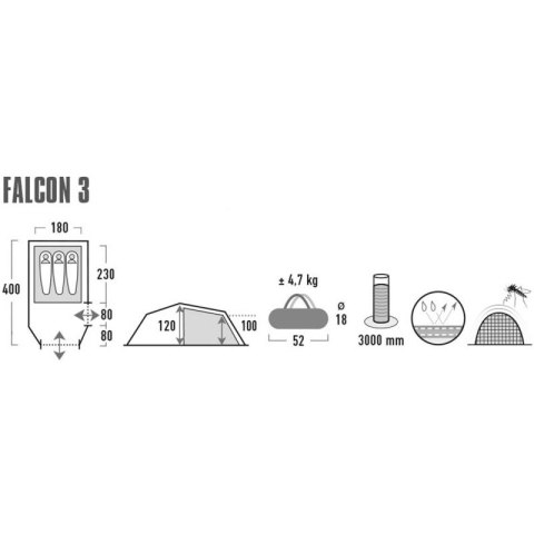 Namiot High Peak Falcon 3 10329