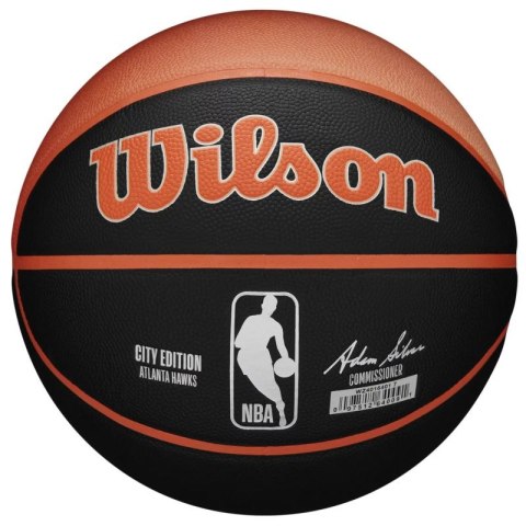 Piłka do koszykówki Wilson NBA Team City Collector Atlanta Hawks Ball WZ4016401ID