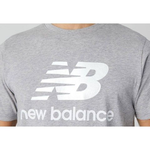 Koszulka New Balance Essentials Stacked Logo T AG M MT01575AG