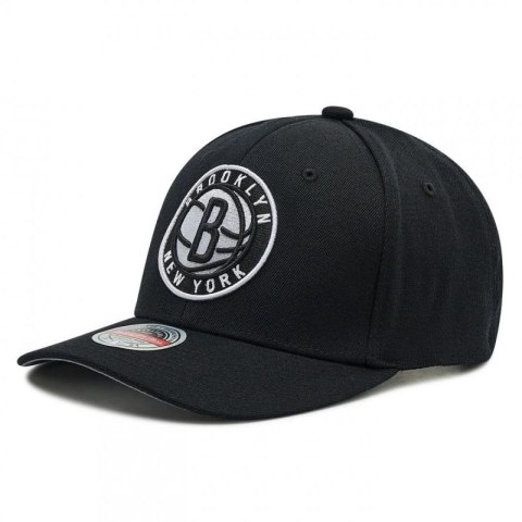 Czapka z daszkiem Mitchell & Ness NBA Brooklyn Nets NBA Team Ground 2.0 Stretch Snapback Nets HHSS3257-BNEYYPPPBLCK