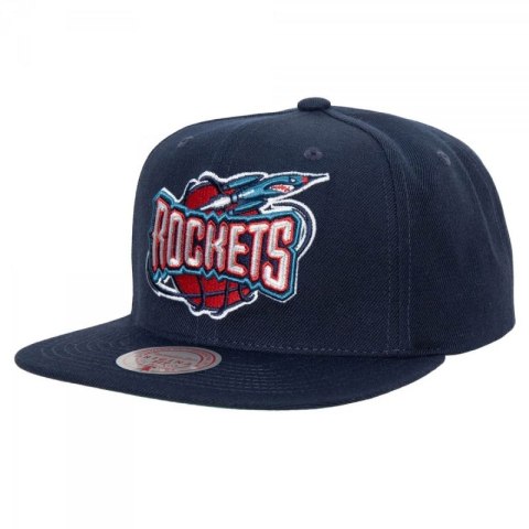 Czapka z daszkiem Mitchell & Ness NBA Houston Rockets Team Ground 2.0 Snapback Hwc Rockets HHSS3258-HROYYPPPNAVY