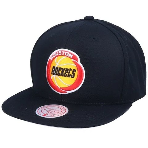 Czapka z daszkiem Mitchell & Ness NBA Houston Rockets Top Spot Snapback Hwc Rockets HHSS2976-HROYYPPPBLCK