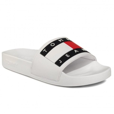 Klapki Tommy Jeans Flag Pool Slide W EN0EN00474-YBS