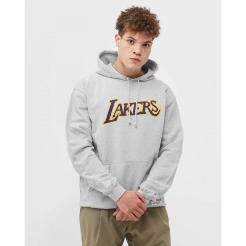 Bluza Mitchell & Ness Team Logo Hoody Los Angeles Lakers M HDSSINTL1050-LALGREY