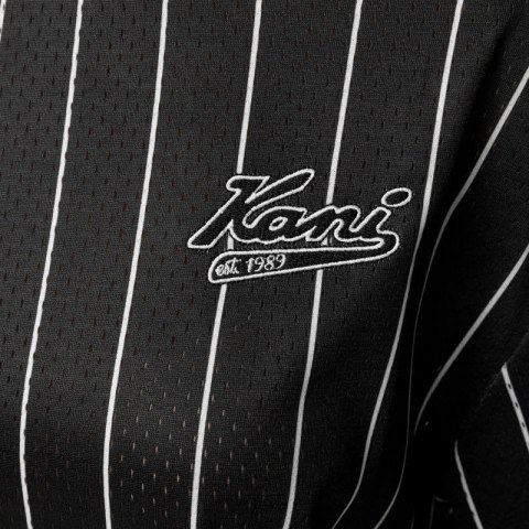 Koszulka Karl Kani Chest Varsity Pinstripe Mesh Tee Light M 6038524