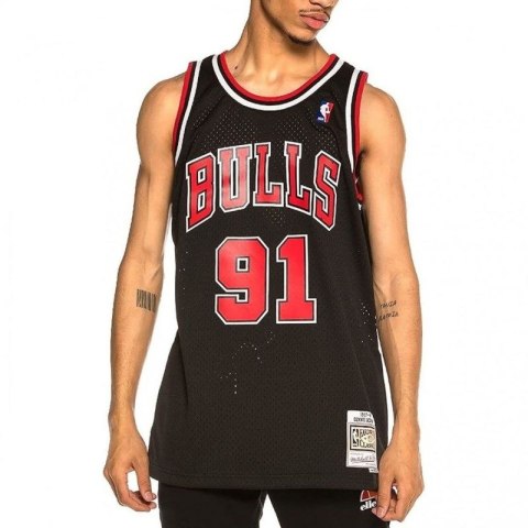 Koszulka Mitchell & Ness Chicago Bulls NBA Swingman Alternate Jersey Bulls 97 Dennis Rodman SMJYGS18152-CBUBLCK97DRD