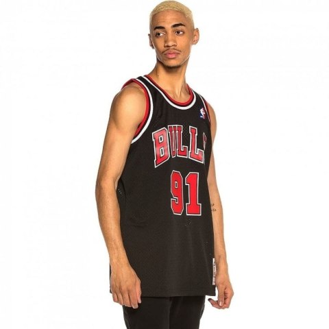 Koszulka Mitchell & Ness Chicago Bulls NBA Swingman Alternate Jersey Bulls 97 Dennis Rodman SMJYGS18152-CBUBLCK97DRD