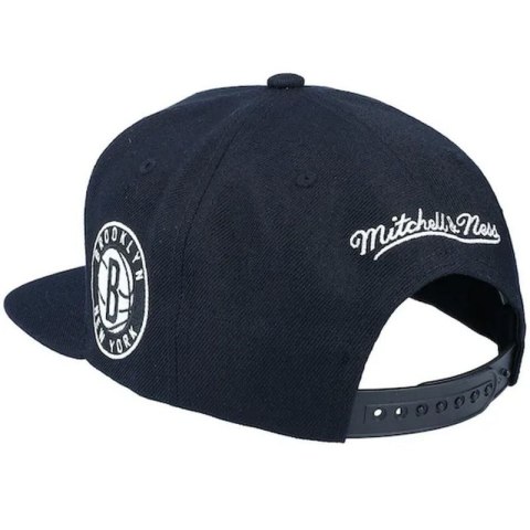 Czapka Mitchell & Ness NBA Brooklyn Nets Team Script 2.0 Snapback Nets HHSS3280-BNEYYPPPBLCK