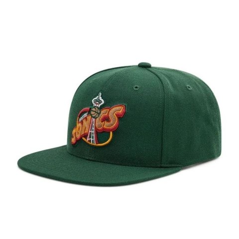 Czapka Mitchell & Ness NBA Team Ground 2.0 Snapback HWC Seattle Supersonic HHSS3258-SSUYYPPPGREN