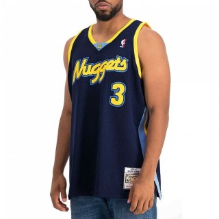 Koszulka Mitchell & Ness NBA Swingman Denver Nuggets Allen Iverson SMJY4205-DNU06AIVASBL