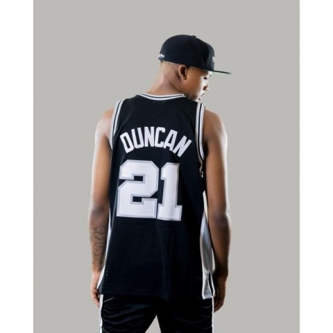 Koszulka Mitchell & Ness NBA Swingman San Antonio Spurs Tim Duncan SMJYGS18208-SASBLCK98TDU