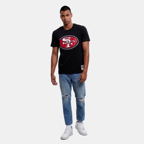 Koszulka Mitchell & Ness NFL Team Logo Tee San Francisco M 49ERSS BMTRINTL1053-SF4BLCK