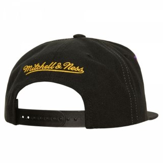 Czapka z daszkiem Mitchell & Ness Varsity Bust Snapback Los Angeles Lakers HHSS6461-LALYYPPPBLCK