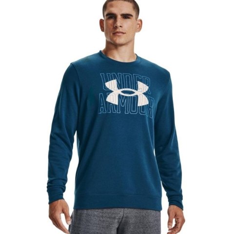 Bluza Under Armour UA Rival Terry Logo Crew M 1370391 458 Under Armour