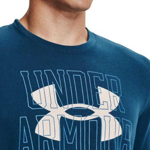 Bluza Under Armour UA Rival Terry Logo Crew M 1370391 458 Under Armour